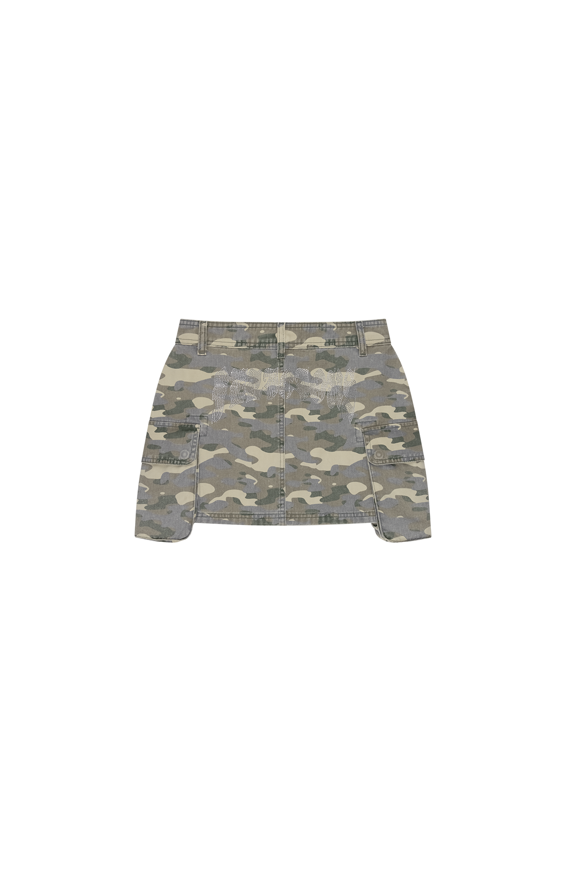 Camouflage Cargo Skirt