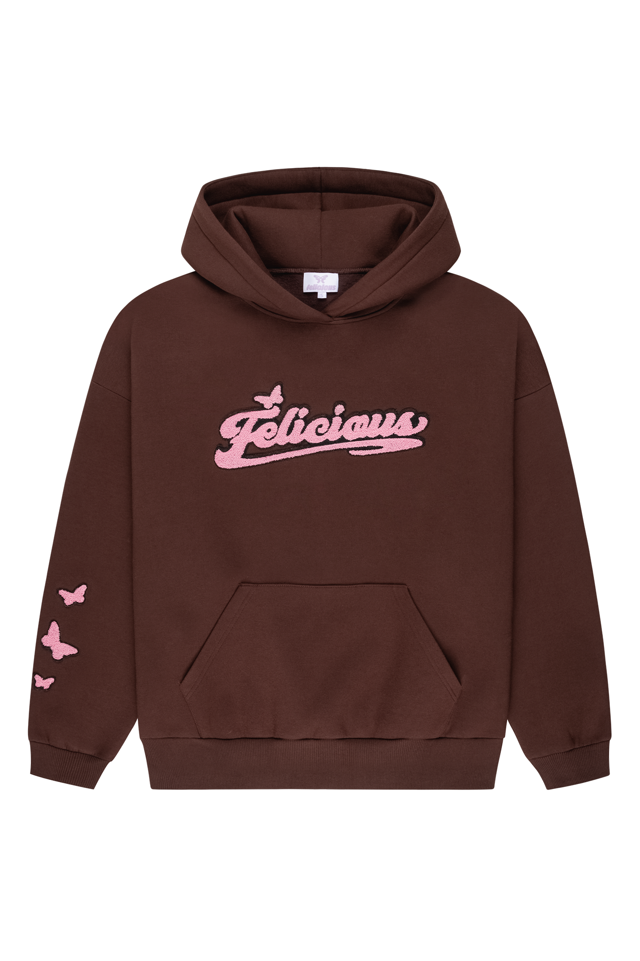 Felicious Towel Hoodie Chocolate