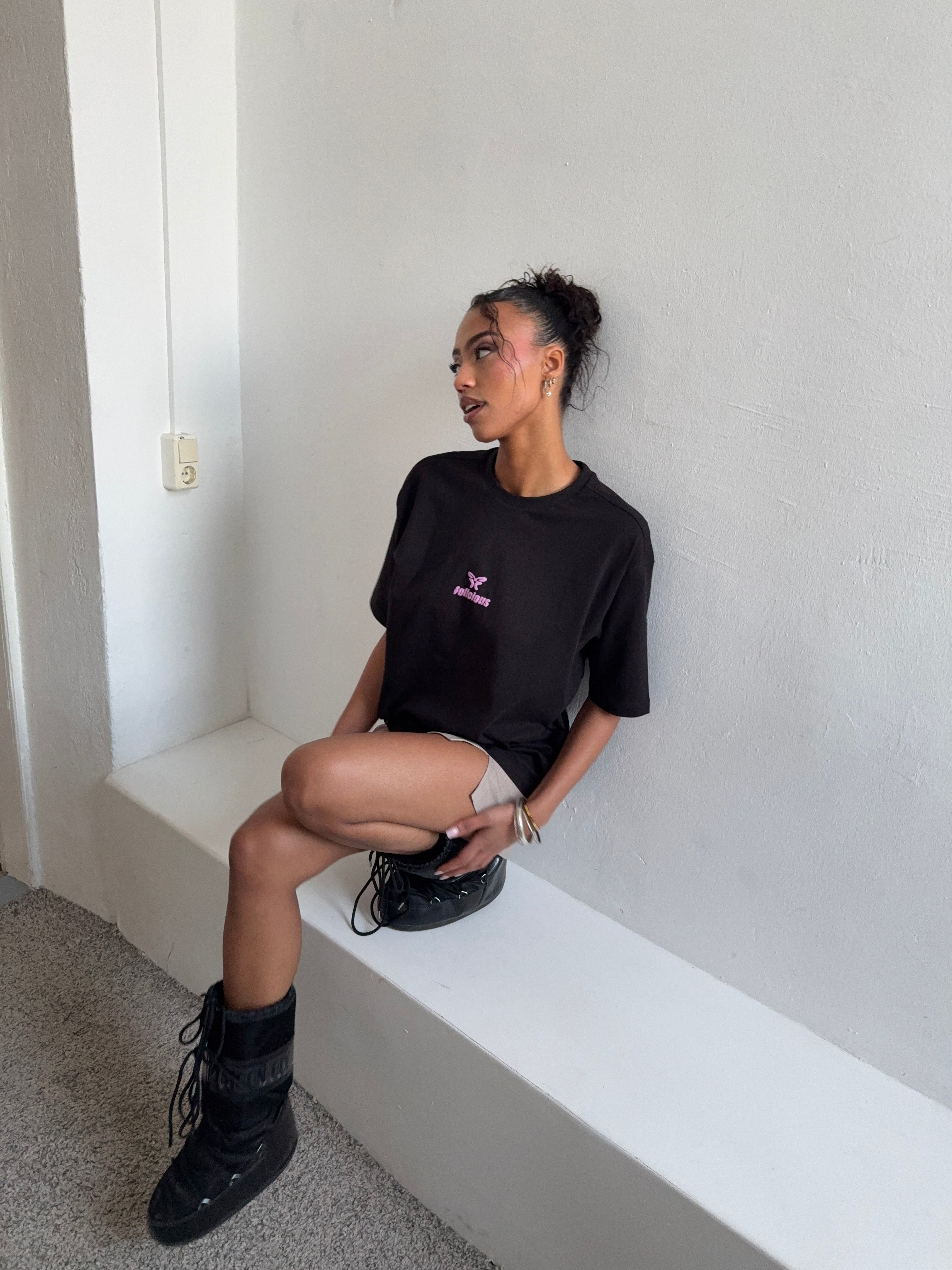 Basic Oversize Tee Black