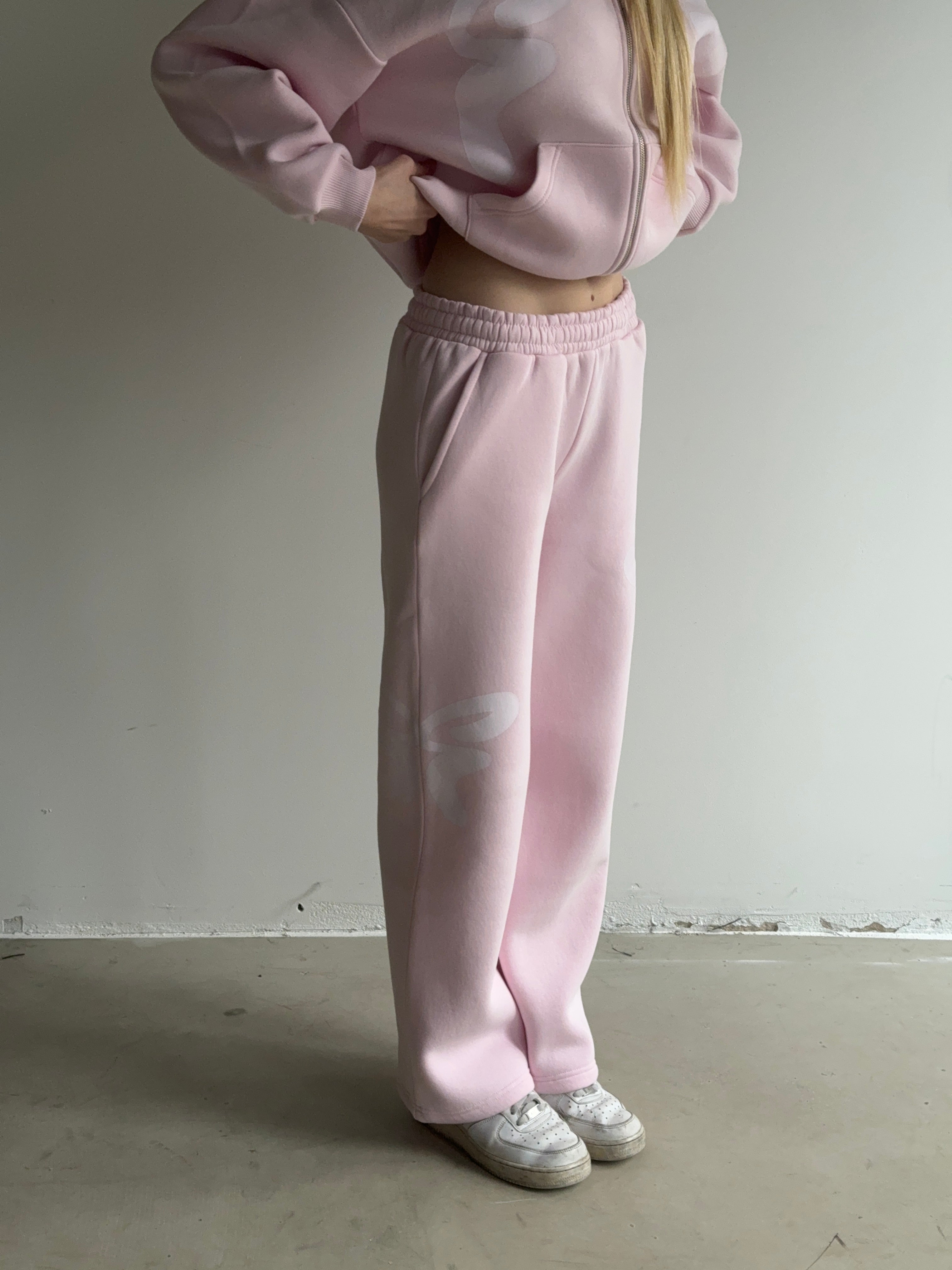 Sweatpants Butterfly Pink