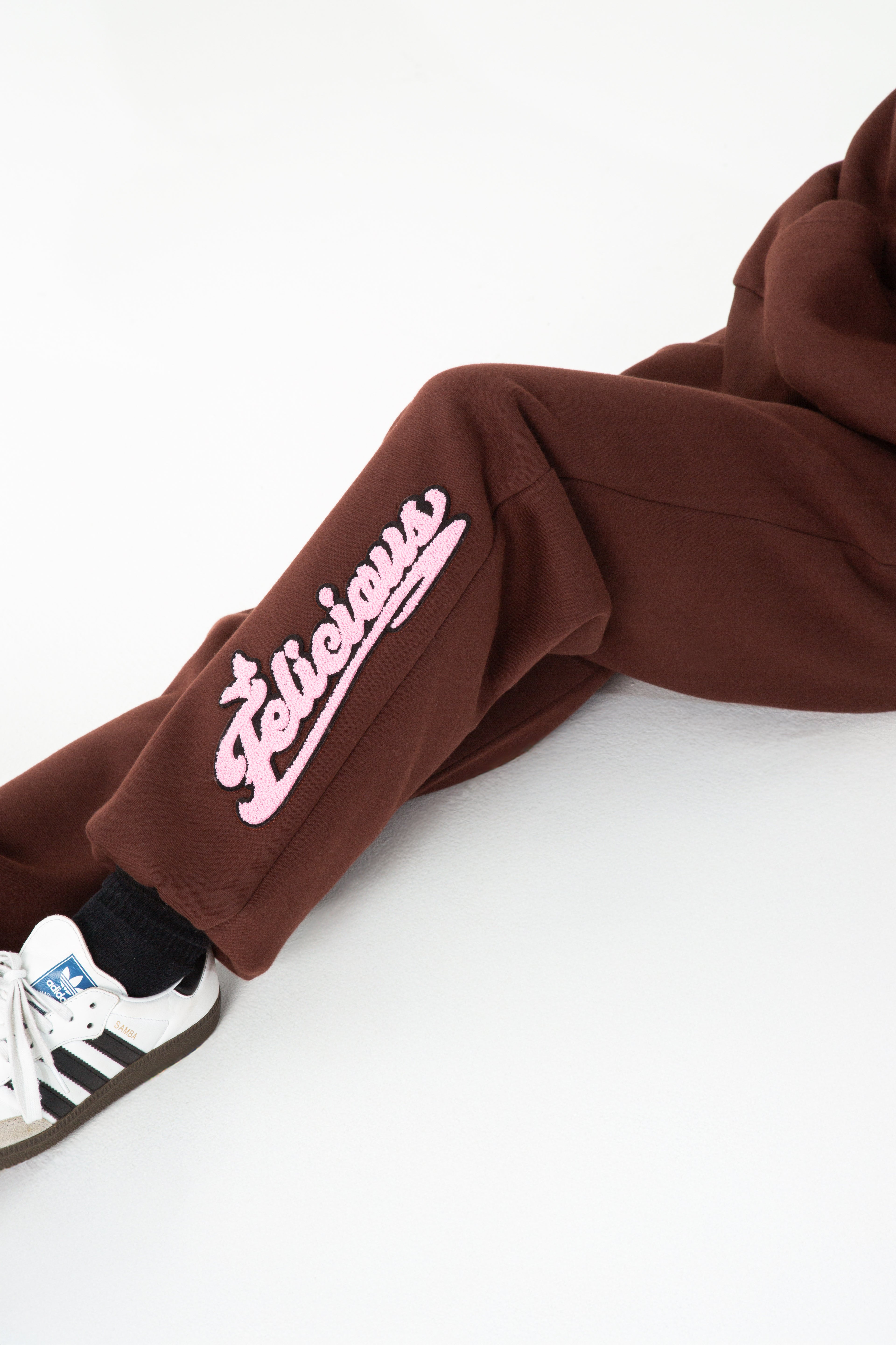 Felicious Towel Sweatpants Chocolate