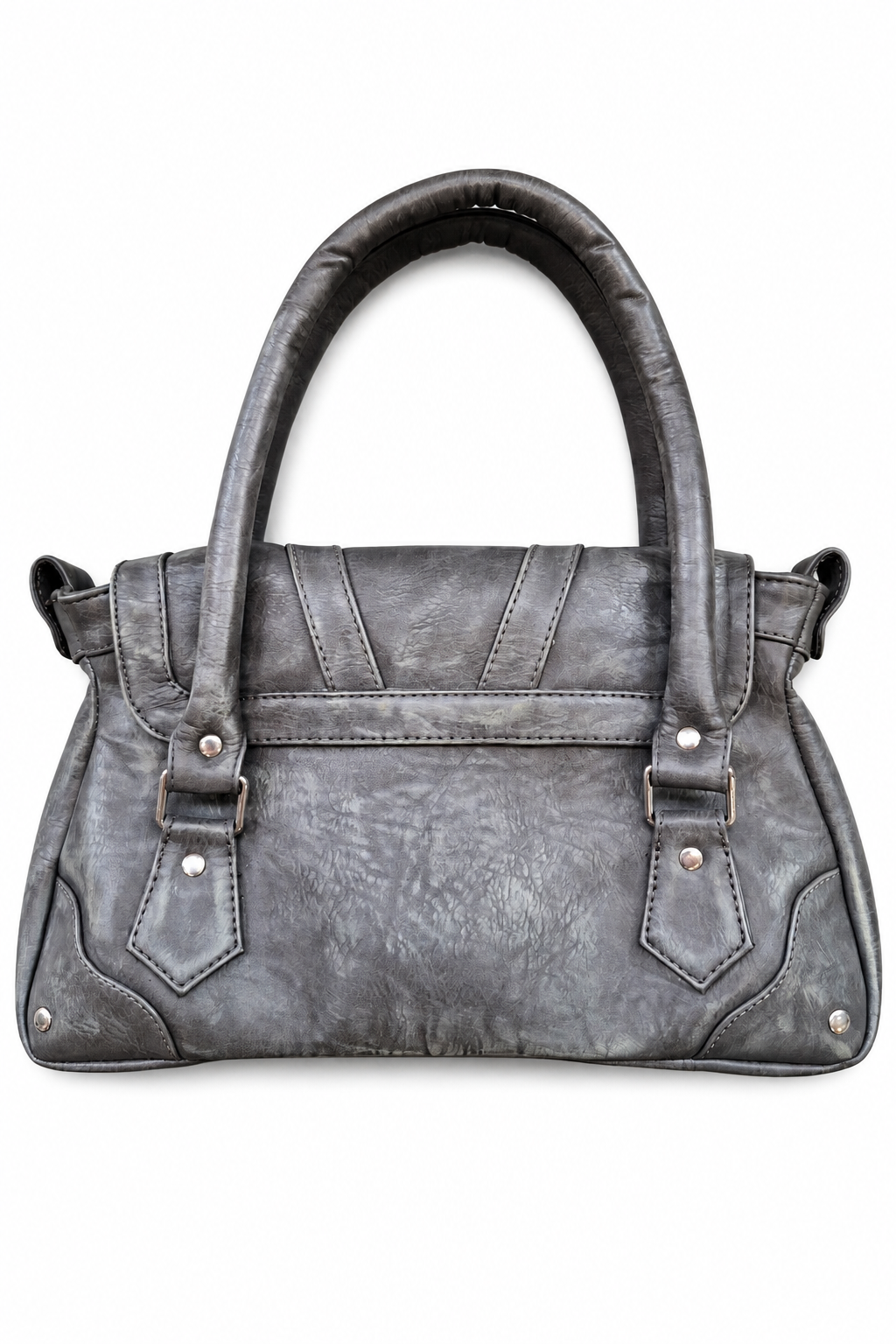 Mini Vintage Bag Vegan Leather Grey