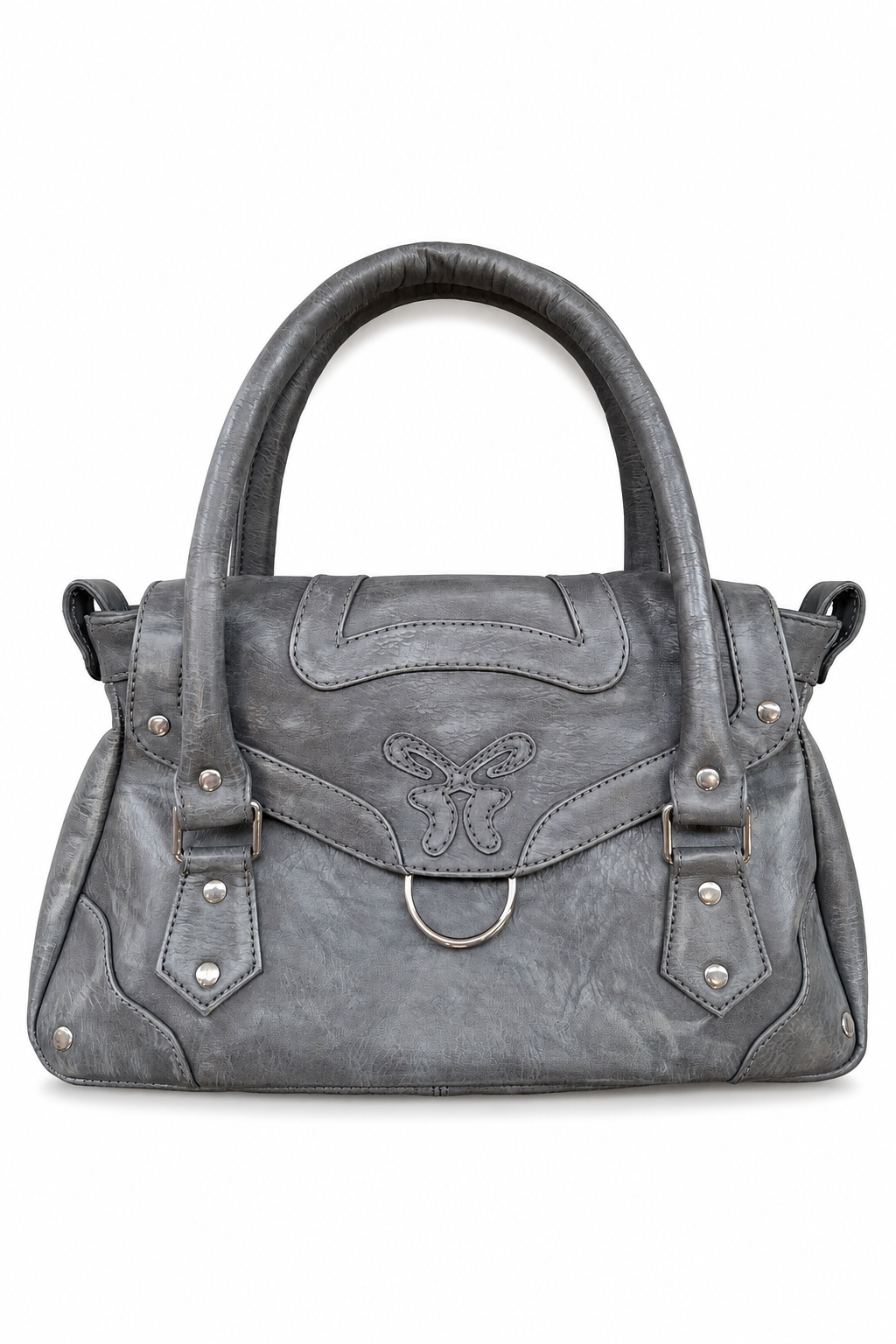 Mini Vintage Bag Vegan Leather Grey