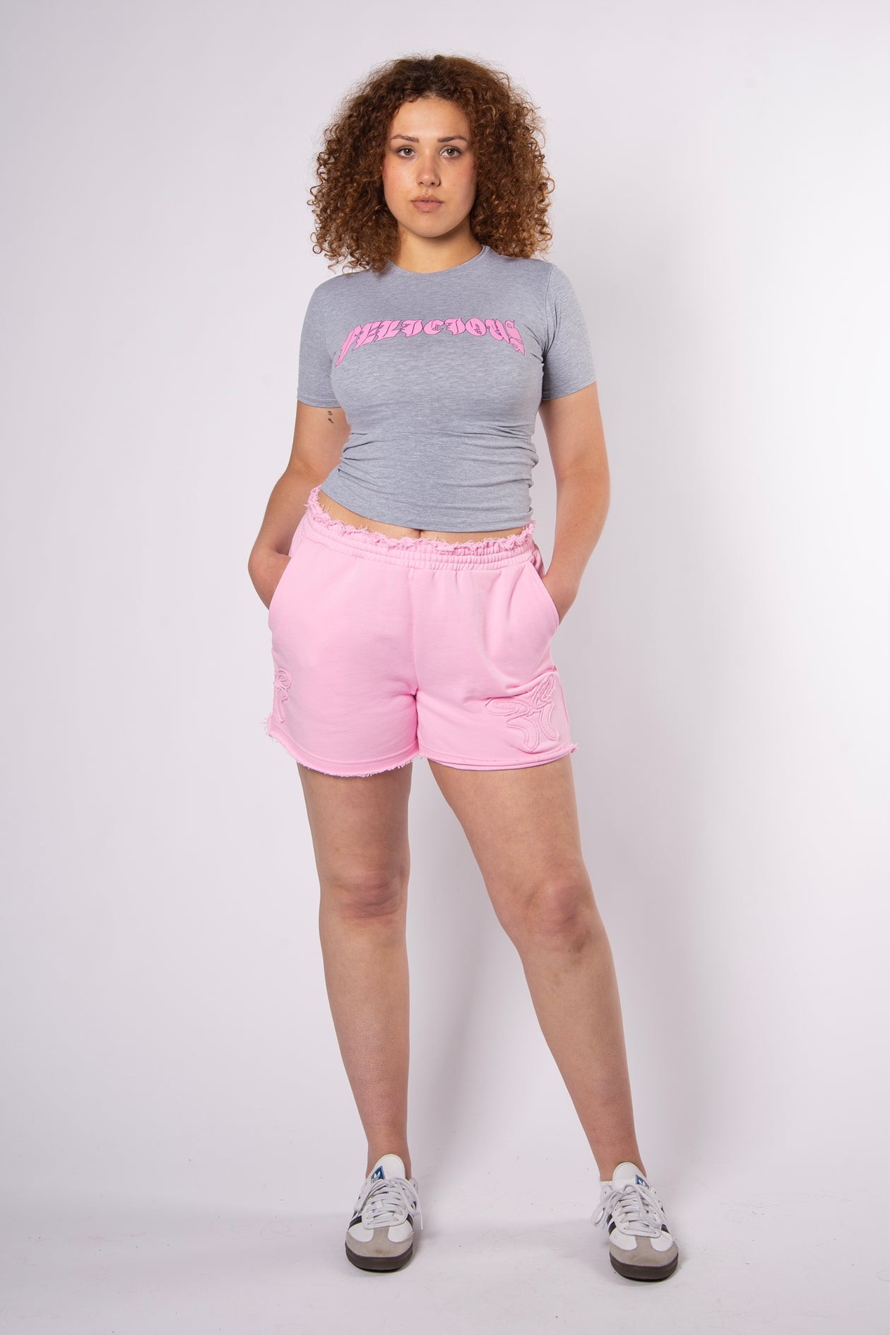 Summer Tight Tee Grey Melange