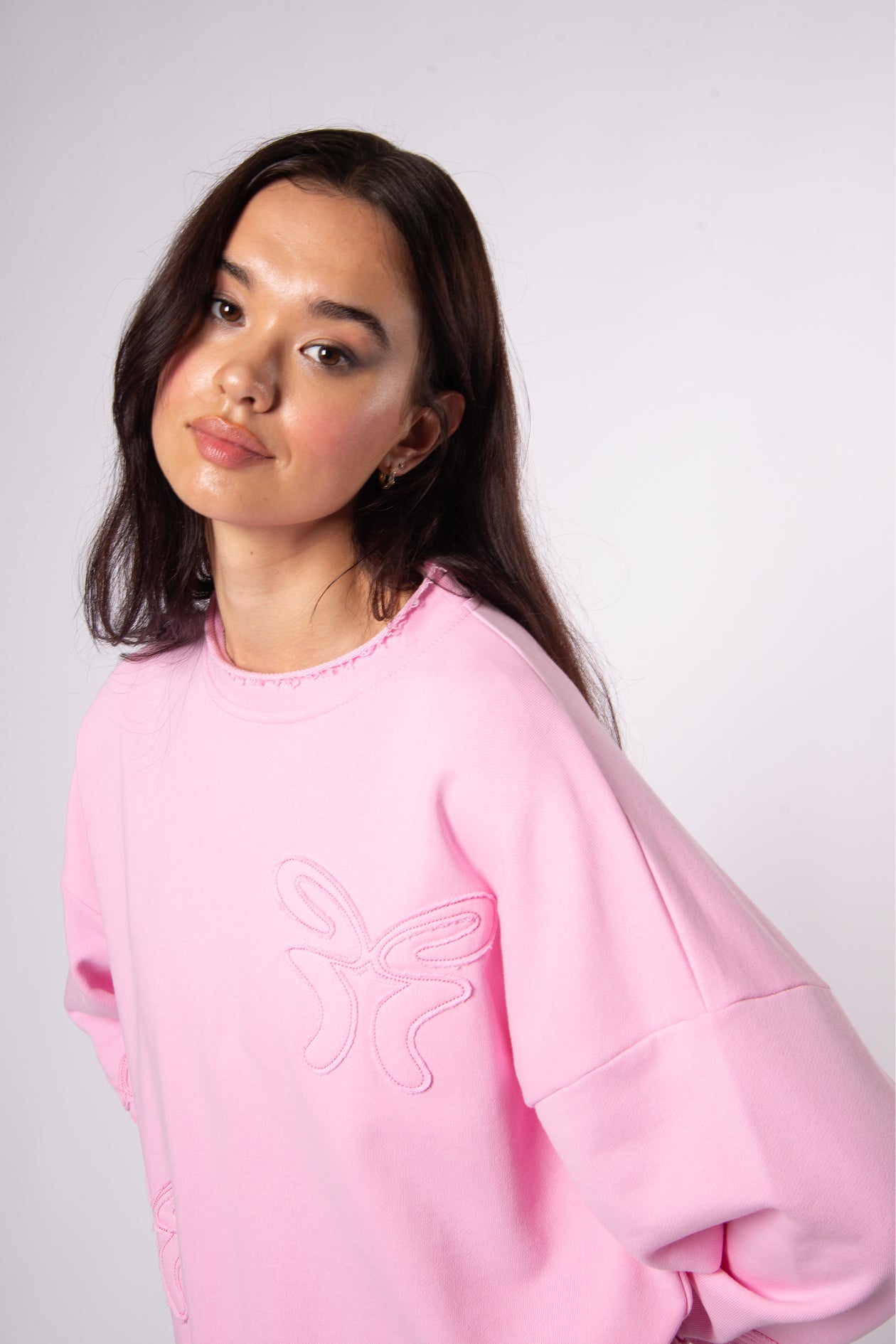 Butterfly Crewneck Pink