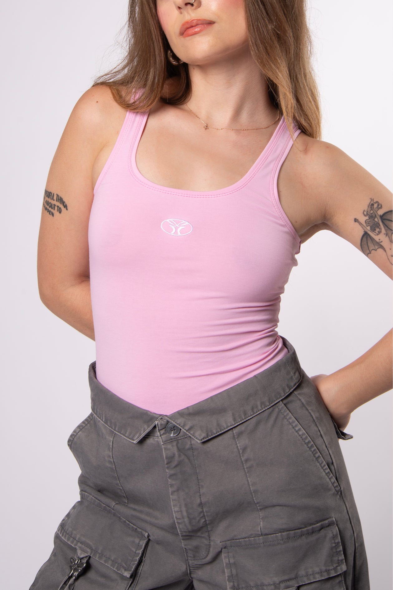 Basic Tank Top Pink