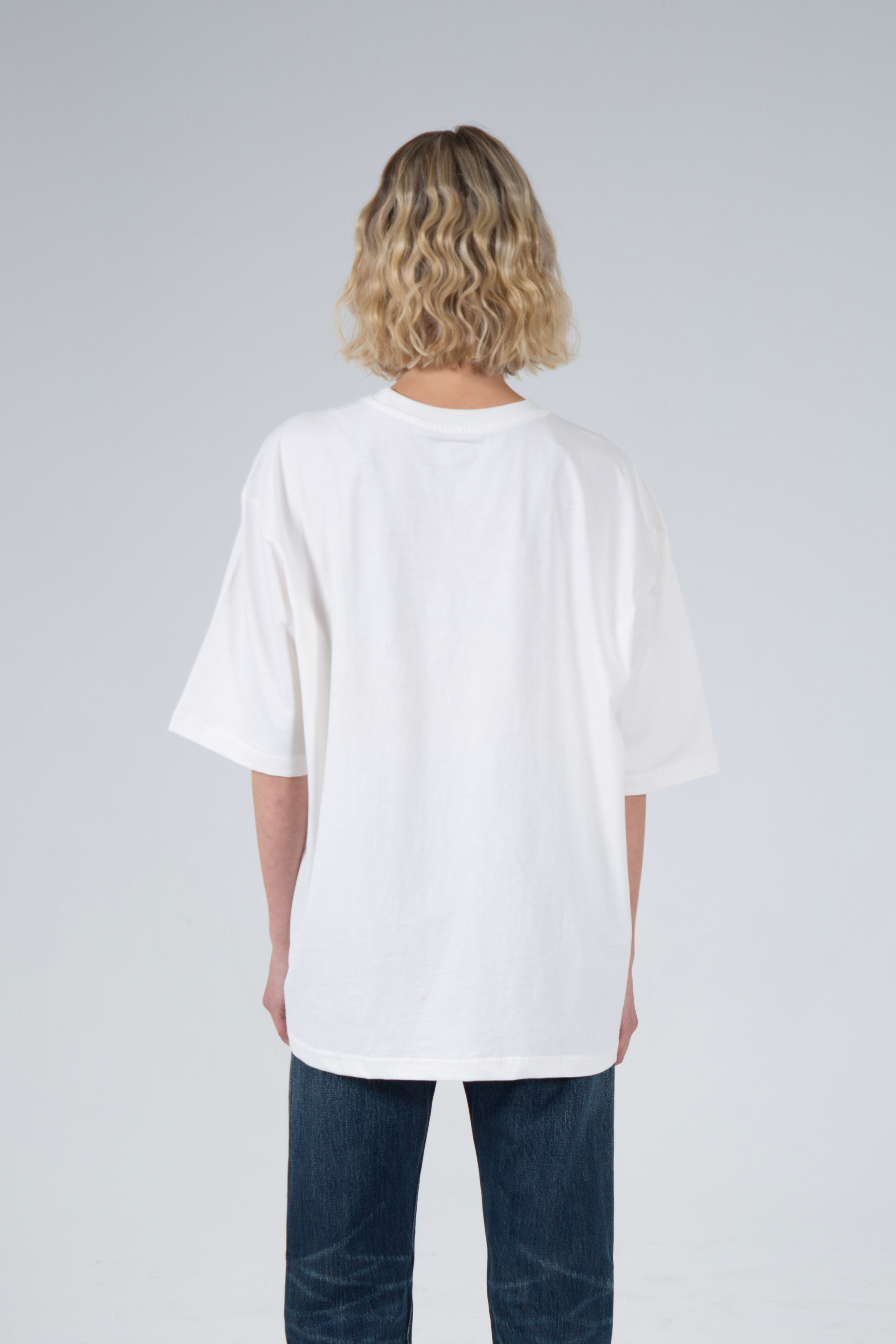 Basic Oversize Tee Creme